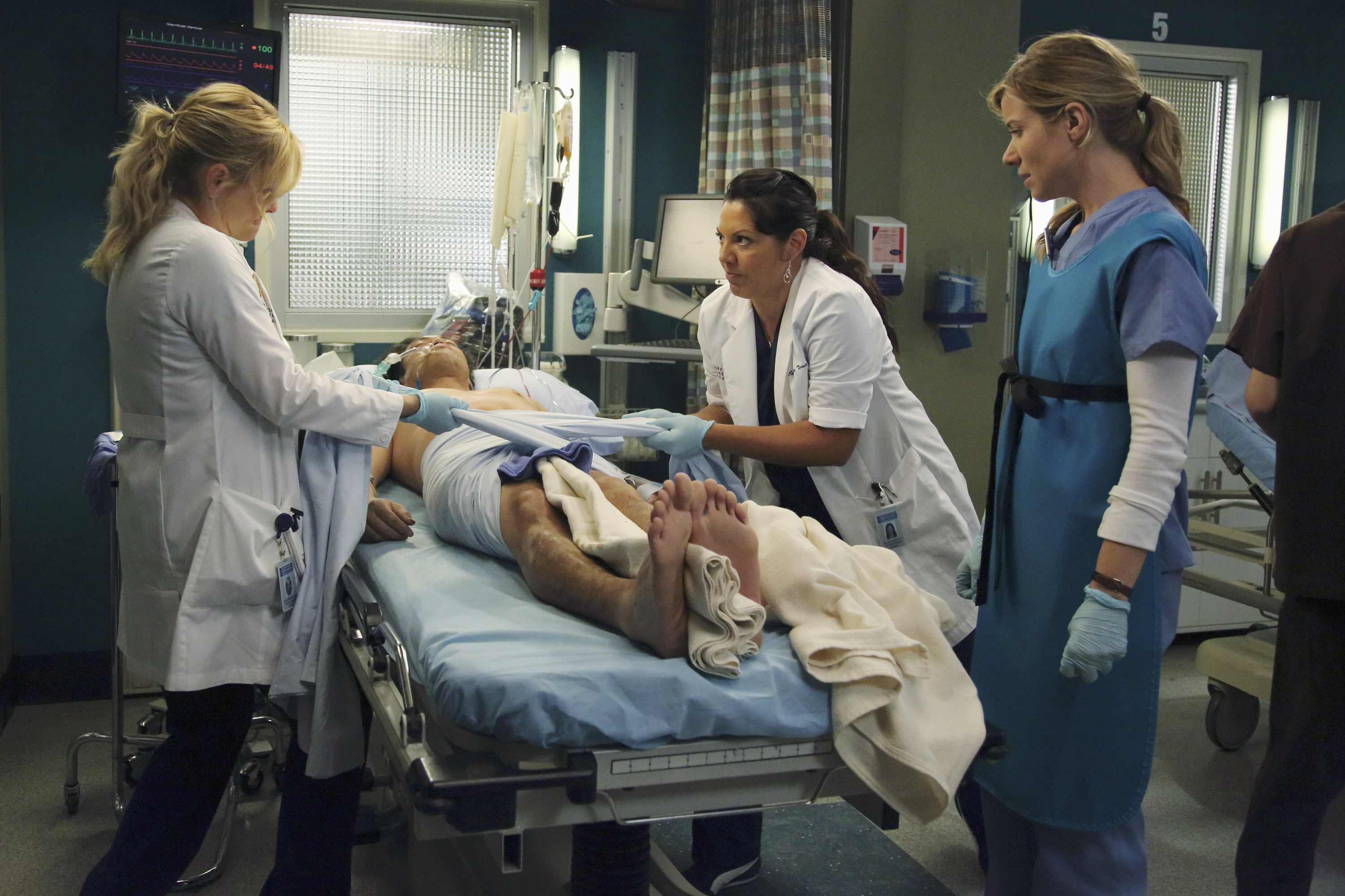 Hospital scene