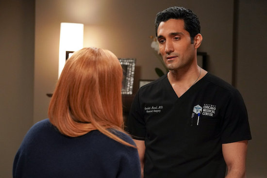 CHICAGO MED Dominic Rains Exit