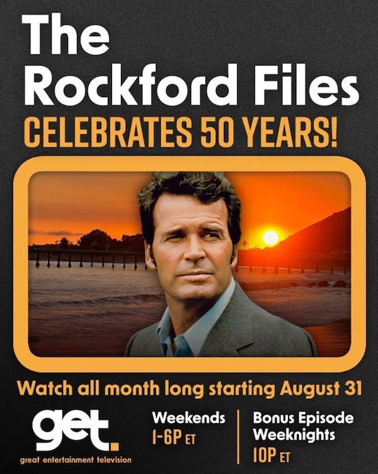 The Rockford Files 50th anniversary