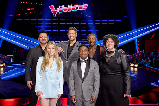 The Voice Team Buble playoffs results