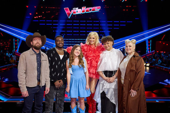 THE VOICE Team Gwen Playoffs results