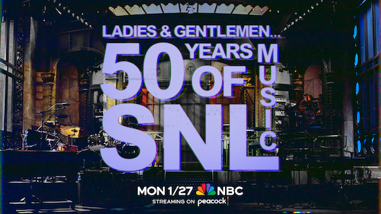 LADIES & GENTLEMEN...50 YEARS OF SNL MUSIC