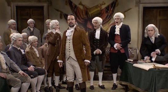 SNL Lin Manuel Miranda